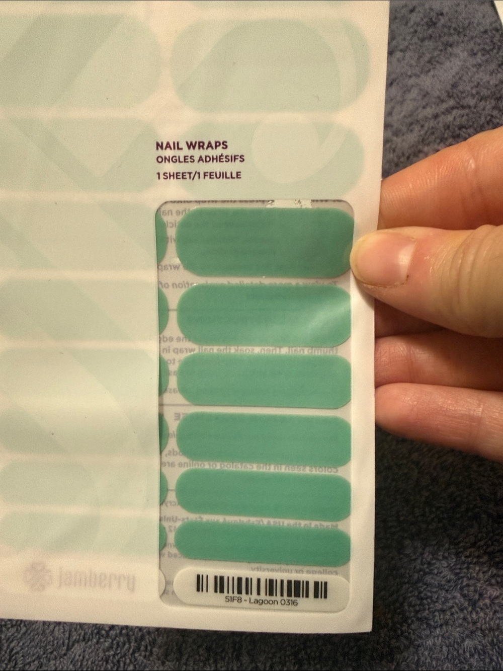 Brand New Jamberry Nail Wraps set of 4 - Picture 8 of 13